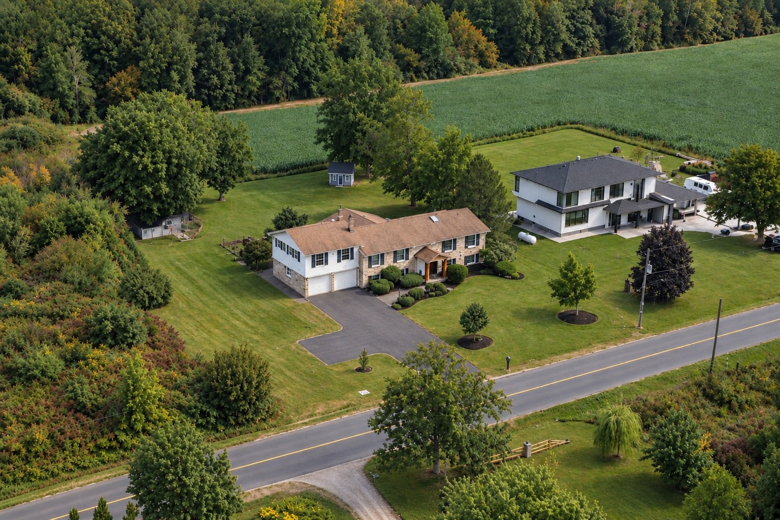 4202 1 Side Road: The Burlington Estate for People Tired of Choosing Between Space and Convenience